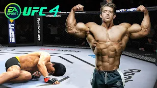 UFC4 Bruce Lee vs Bodybuilder Morph EA Sports UFC 4 PS5