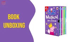 Peppa Pig's Magical Box of Books - Book Unboxing