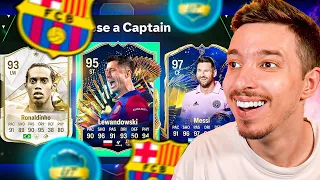 TRECUTUL SI PREZENTUL BARCELONEI INTR-O TRIPLETA DE CEL MAI IN ALT NIVEL LA DRAFT !!! EA FC 24