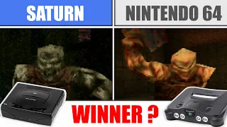 Quake | Sega Saturn vs Nintendo N64 Comparison on Console Hardware upscaled by GBS-Control