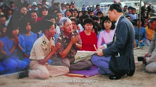 Movie of His Majesty King Bhumibol Adulyadej presented during the 2nd World Irrigation Forum (WIF2)