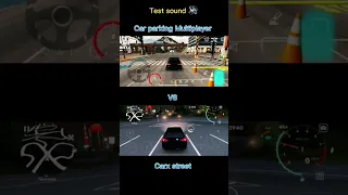 Car Parking Multiplayer Vs Carx Street | #shorts #car #parking #multiplayer