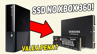 TROCAR SEU HD INTERNO POR UM SSD REALMENTE FAZ MILAGRE NO SEU XBOX 360? 😨😨😨