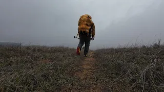 Hammock Camping | Winter Overnight Backpacking Trip at Henry W. Coe State Park #bassfishing #kalimba