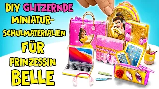 Belles DIY-Accessoire für den Schulanfang: Verschönern Sie Ihre Vorräte mit Glitzer! 👑✨