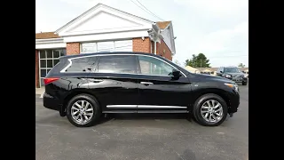 2014 Infiniti QX60 3.5 7 Passenger! Only 90K Miles! Black on Black, New Tires, Brakes, and More! A+