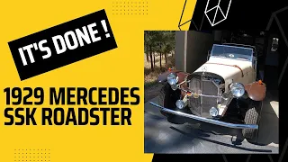 1929 Mercedes SSK Roadster Final Build Video Part 13  MUST SEE!