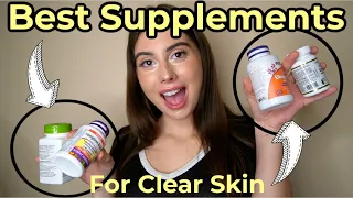 MY NEW AND IMPROVED SUPPLEMENT ROUTINE! || How to Achieve the best skin ever!