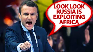 After BRICS rejection Macron  is now accusing Russia of exploiting Africa