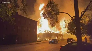 Fires burn in Mpls. overnight as protests continue