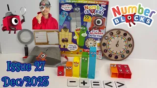 Numberblocks magazine, issue 27, Dec/2023, with 1 - 5 blocks 1️⃣2️⃣3️⃣4️⃣5️⃣.  #numberblocks