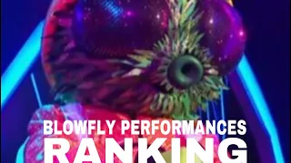 Blowfly Performances Ranking (Masked Singer AU)