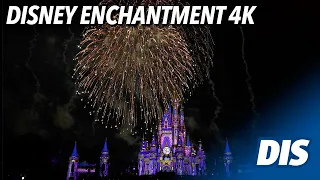 Disney Enchantment Magic Kingdom  Fireworks 4K | Walt Disney World