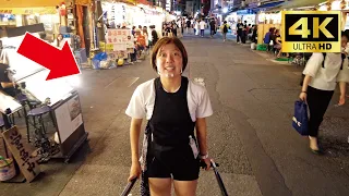 Милая японская девушка Мии-чан провела меня по ночному Асакуса на рикше😊 | Токио