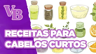 Aprenda algumas receitinhas CASEIRAS para CABELOS CURTOS - Você Bonita (14/05/2024)