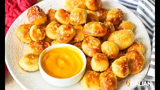 Soft Pretzel Bites Recipe