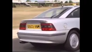 Old Top Gear 1990 - Vauxhall Calibra Coupé