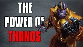 How Strong Is Thanos!?! (Marvel Comics)