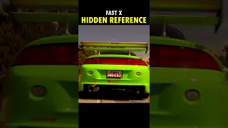 Fast X - Paul Walker Reference You Missed 🚘 #movies #shorts #fastandfurious