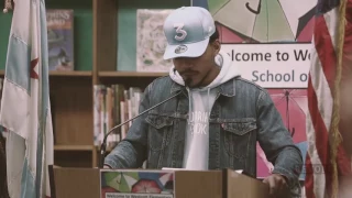 Chance the Rapper donates 1 million dollars to Chicago public schools | Press Conference