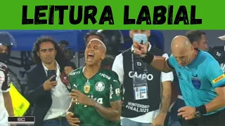 LEITURA LABIAL DEYVERSON E ARBITRO NA FINAL DA LIBERTADORES