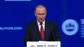 Vladimir Putin calls election meddling claims "gossip"