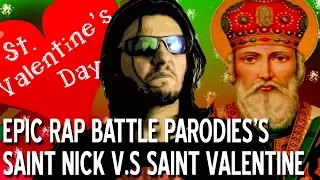 REVIEW TIME! Saint Nicholas vs Saint Valentine - Epic Rap Battle Parodies