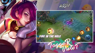 Garena Arena of Valor - Skin Spotlight - Tagger Violet