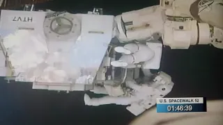 2019 Space walk outside the International Space Station