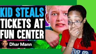 Kid Steals Ticket At Fun Center, He Lives To Regret It, Dhar mann Reaction