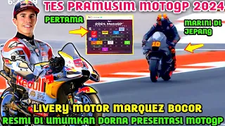 GEMPAR🔥LIVERY MOTOR MARQUEZ BOCOR,PRESENTASI TIM MOTOGP 2024,BERITA MOTOGP HARI INI,MOTOGP HARI INI