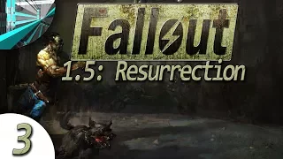 Let's Play Fallout 1.5: Resurrection (part 3 - Rat Hole [blind])