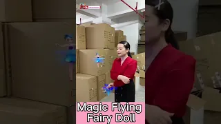 Magic Flying Fairy Doll #fairytoy #flyingfairy #toy #girltoys #infrared #sensor