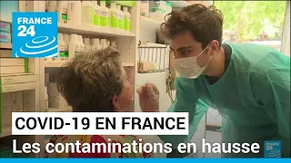 Covid-19 en France : le taux d'incidence a augmenté de 24.6 % en une semaine • FRANCE 24