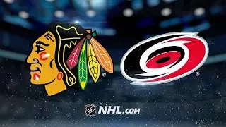 CHICAGO BLACKHAWKS VS CAROLINA HURRICANES 11/11/17