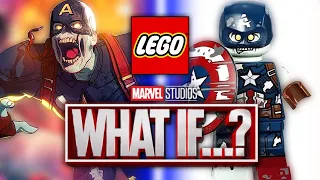 LEGO Marvel What If...? Zombie Captain America Minifigure | LEGO Marvel Series 1 Minifigures