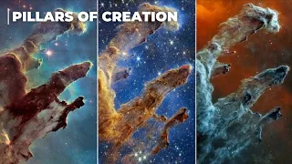 Different Views Of The Pillars of Creation