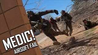 Call an ambulance! But not for me. (Airsoft Fail)