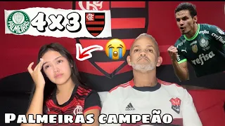 REACT PALMEIRAS 4 x 3 FLAMENGO - VICE NOVAMENTE PARA O PALMEIRAS