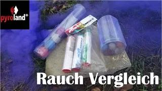 Rauch Vergleich | Pyroland | PyroFuture