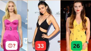 All Famous Hollywood Actress Age List 2023 | Hollywood Actress Age Below 40 | Data Today Official..