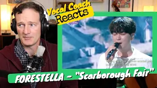 Vocal Coach REACTS - FORESTELLA  포레스텔라 "Scarborough Fair"