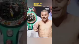 Isaac Cruz - Giovanni Cabrera(undefeated) - Weighing