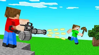 HITMEN vs SPEEDRUNNERS In MINECRAFT! (Guns)