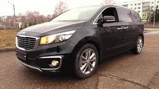 2017 Kia Carnival. Обзор (интерьер, экстерьер, двигатель).