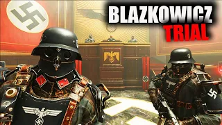 Blazkowicz Nazi Courtroom Trial Scene- Wolfenstein 2: The New Colossus PS4 Gameplay 1080p 60fps