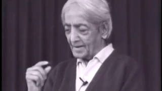 On individual and group consciousness | J. Krishnamurti