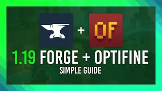 Install Optifine in Forge Minecraft 1.19+ (OptiFine + Forge)