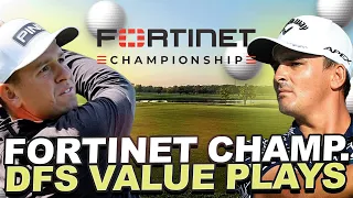 DFS Value Plays - 2023 Fortinet Championship Draftkings Golf Picks : Top Salary Saving Plays