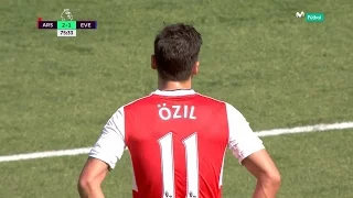 Mesut Özil vs Everton (Home) 16-17 HD 720p [EPL]